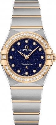 Buy this new Omega Constellation Quartz 25mm 131.25.25.60.53.001 ladies watch for the discount price of £7,321.00. UK Retailer.
